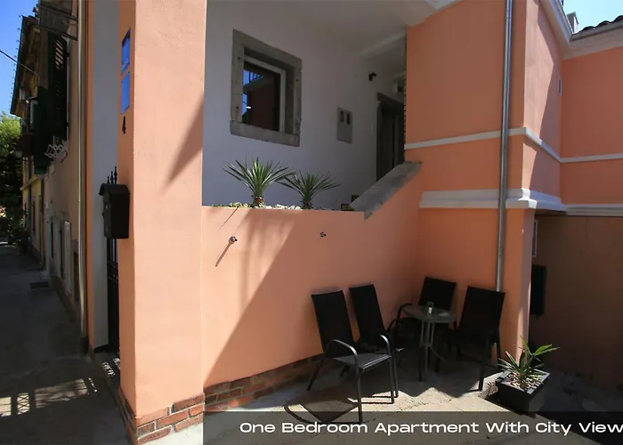 Volos, Roof Terrace, Sea View, Private Parking Lägenhet Opatija