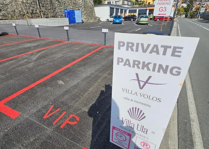 Volos, Roof Terrace, Sea View, Private Parking Opatija