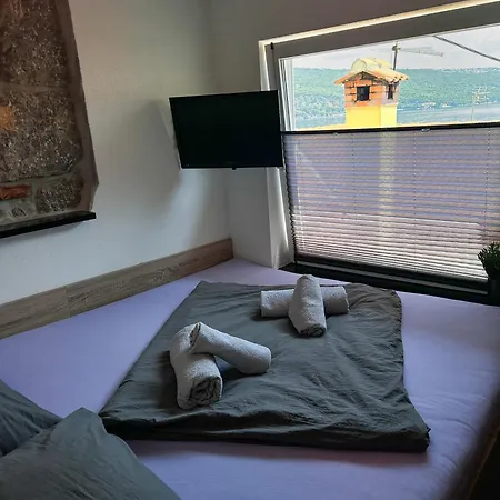 Volos, Roof Terrace, Sea View, Private Parking オパティヤ